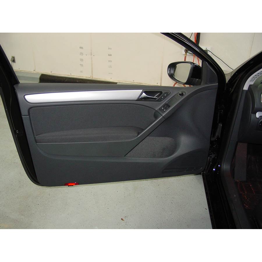 2011 Volkswagen GTI Front door speaker location