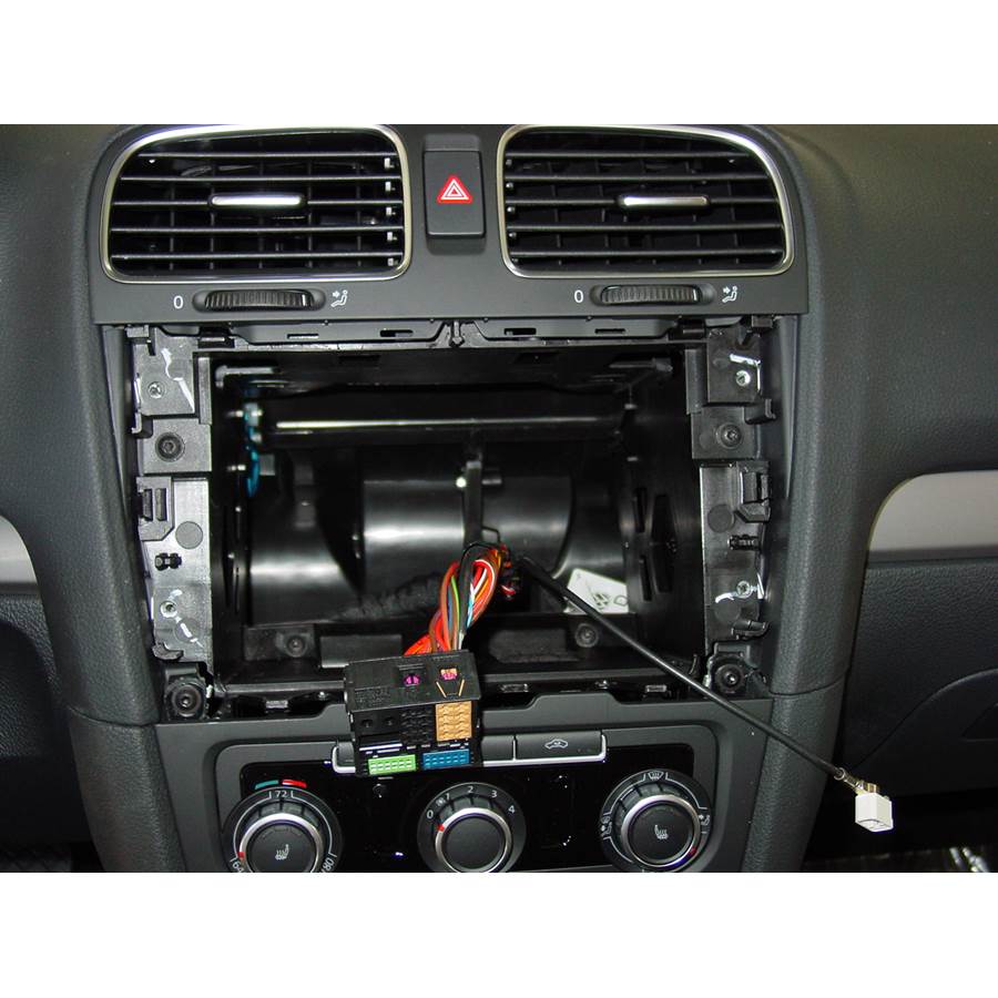 2011 Volkswagen GTI Factory radio removed