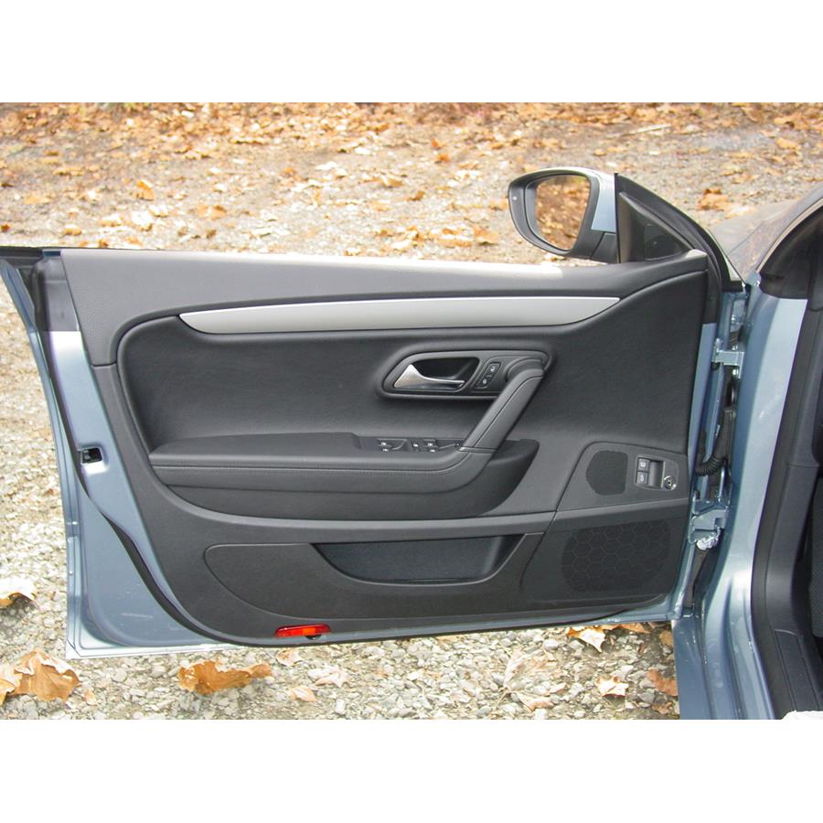 2017 Volkswagen CC Front door speaker location