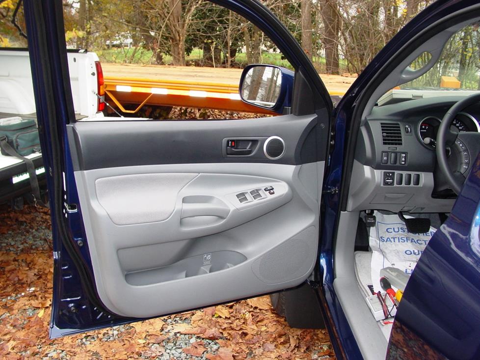 Toyota Tacoma front door