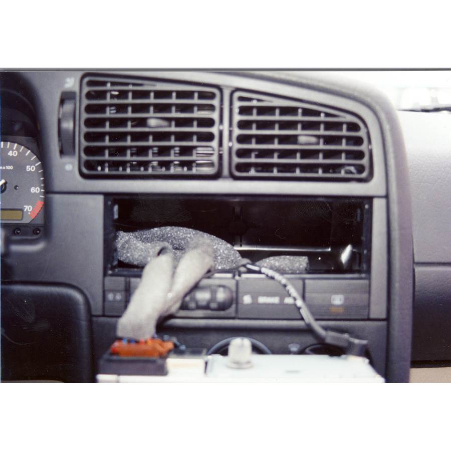 1995 Volkswagen Passat Factory radio removed