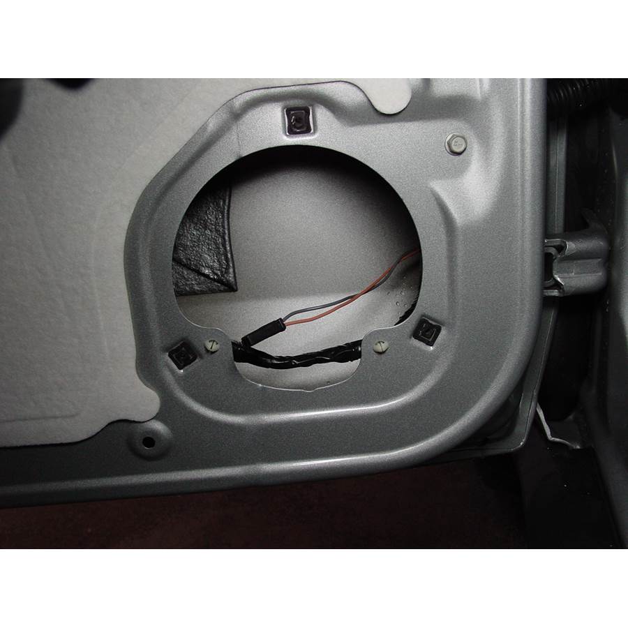 2007 Pontiac Torrent Front door woofer removed