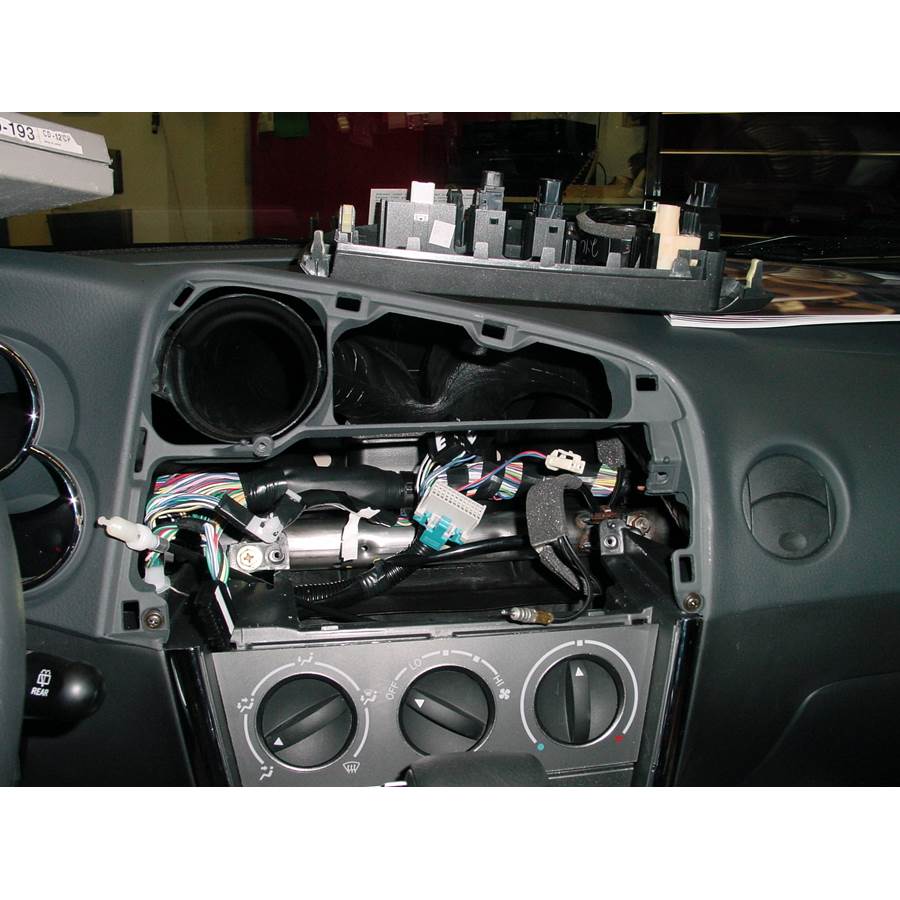 2004 Toyota Matrix Factory radio removed