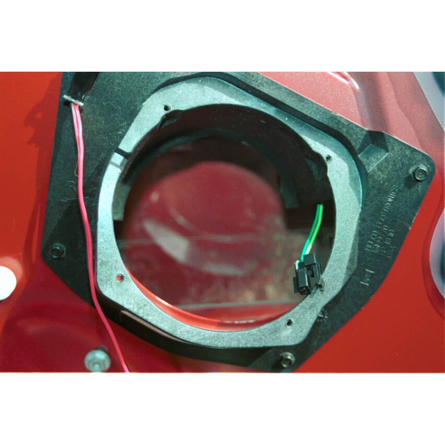 2000 Pontiac Grand Prix Front speaker removed