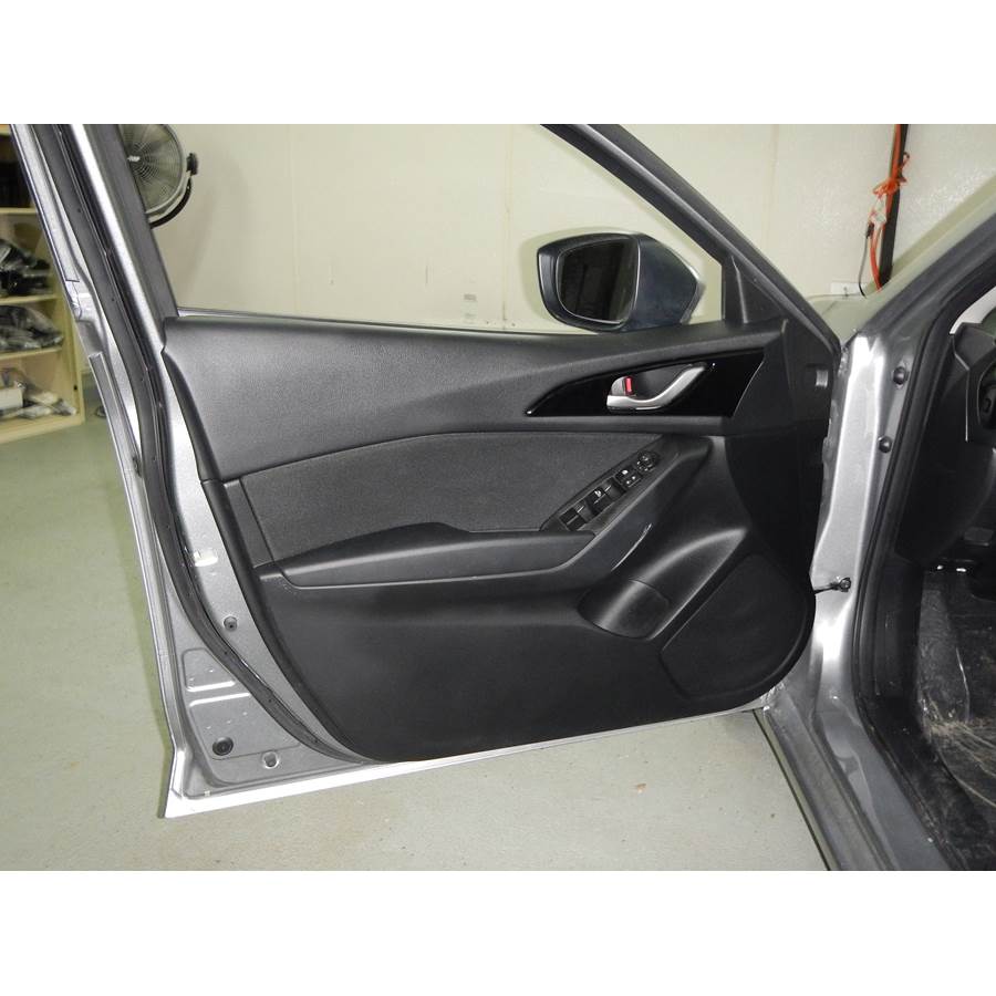 2018 Mazda 3 Front door speaker location