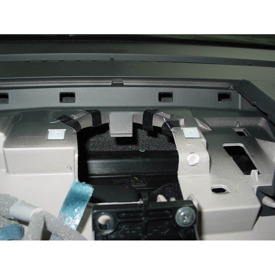 2011 Mazda CX-9 Center dash speaker removed