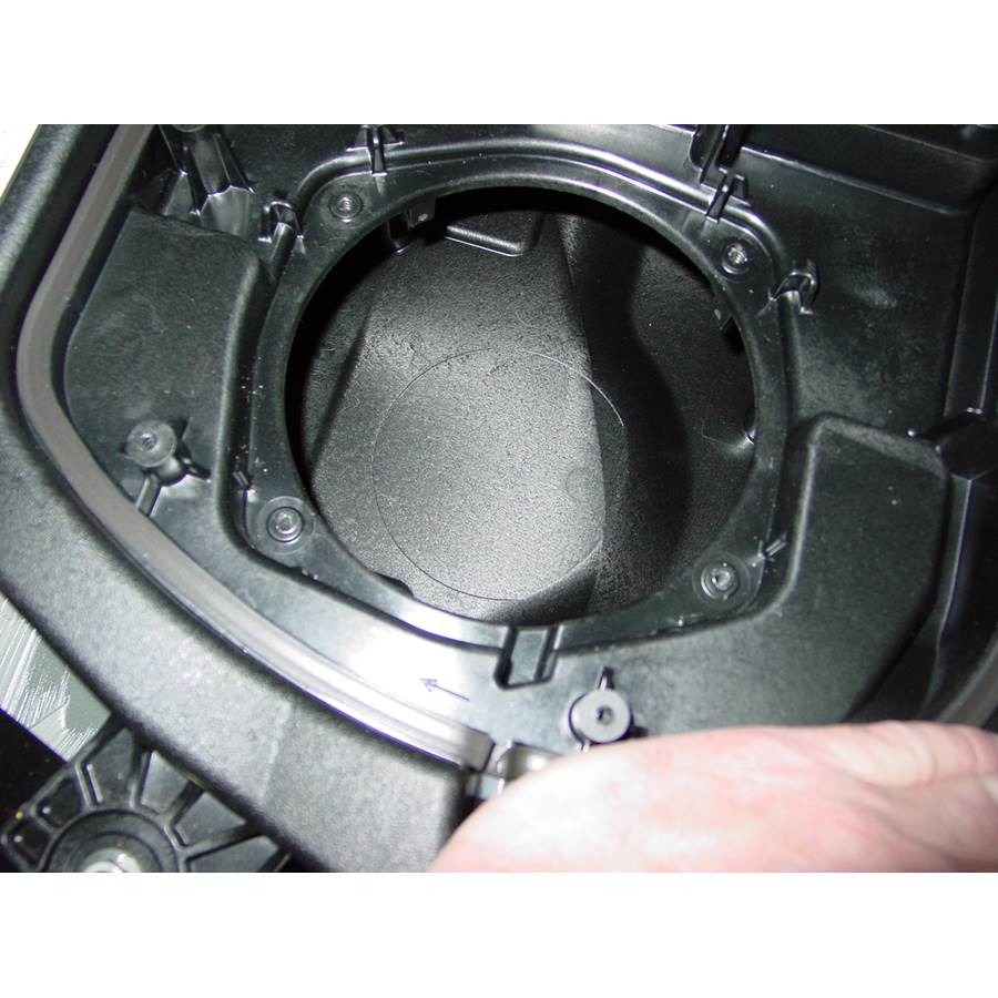 2011 Mazda CX-9 Under cargo floor speaker removed