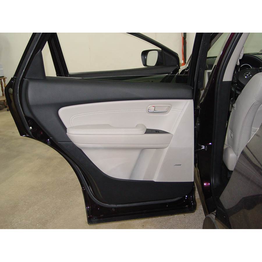 2011 Mazda CX-9 Rear door speaker location