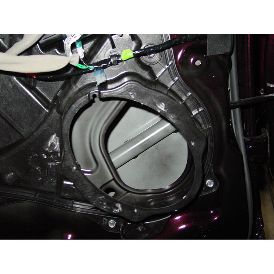 2011 Mazda CX-9 Rear door speaker removed