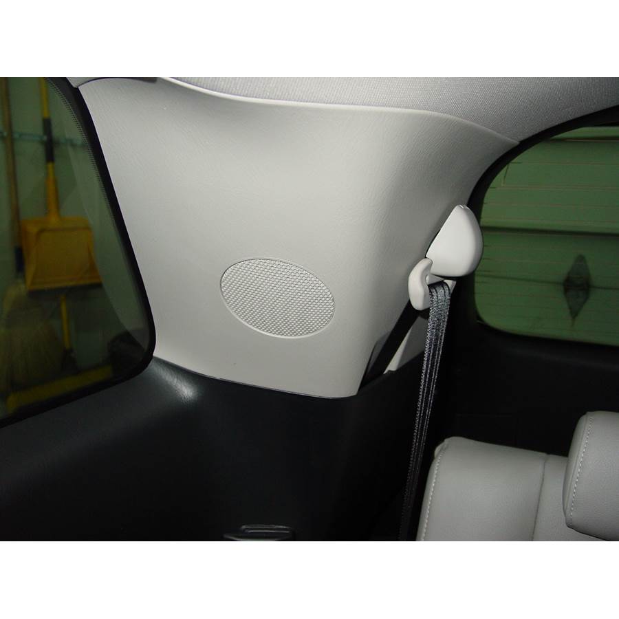 2011 Mazda CX-9 Rear pillar speaker location