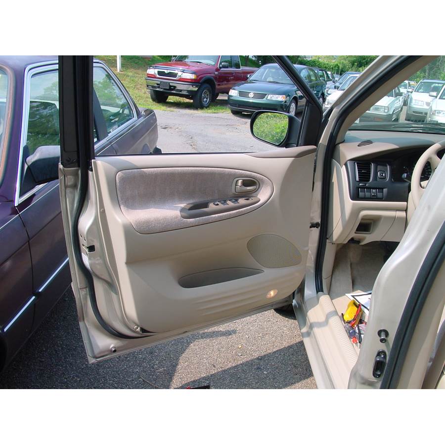 2001 Mazda MPV Front door speaker location
