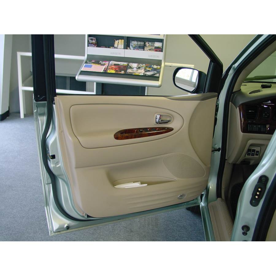 2005 Mazda MPV Front door speaker location