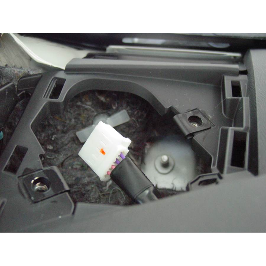 2010 Toyota Prius Dash speaker removed
