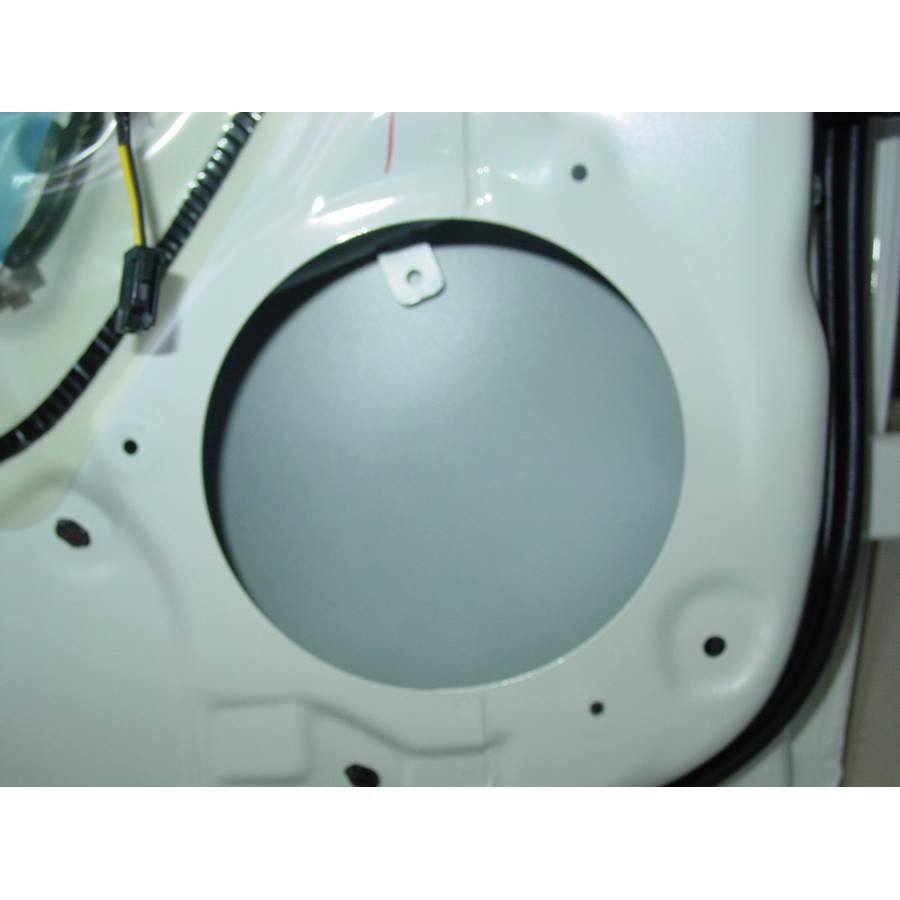 2010 Toyota Prius Rear door speaker removed