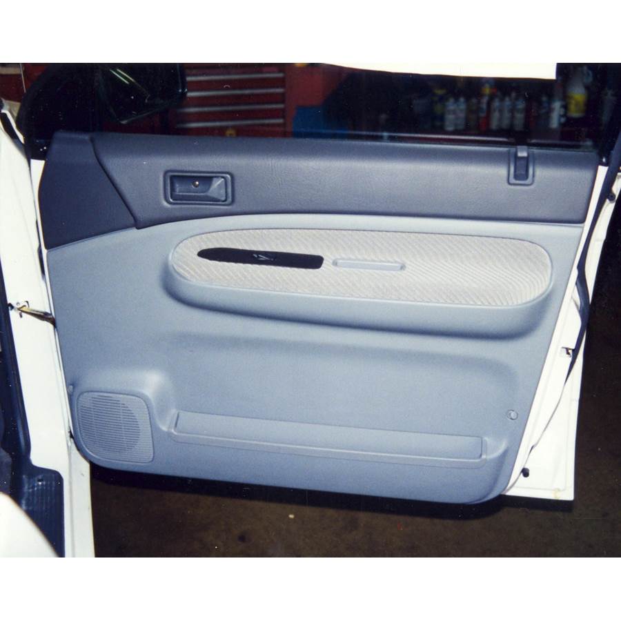 1996 Mazda MPV Front door speaker location