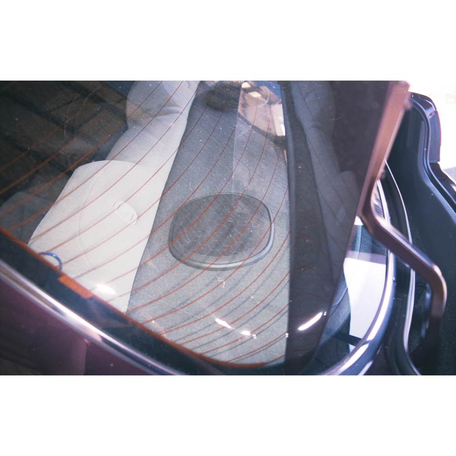 1995 Mazda 626 Rear deck speaker location