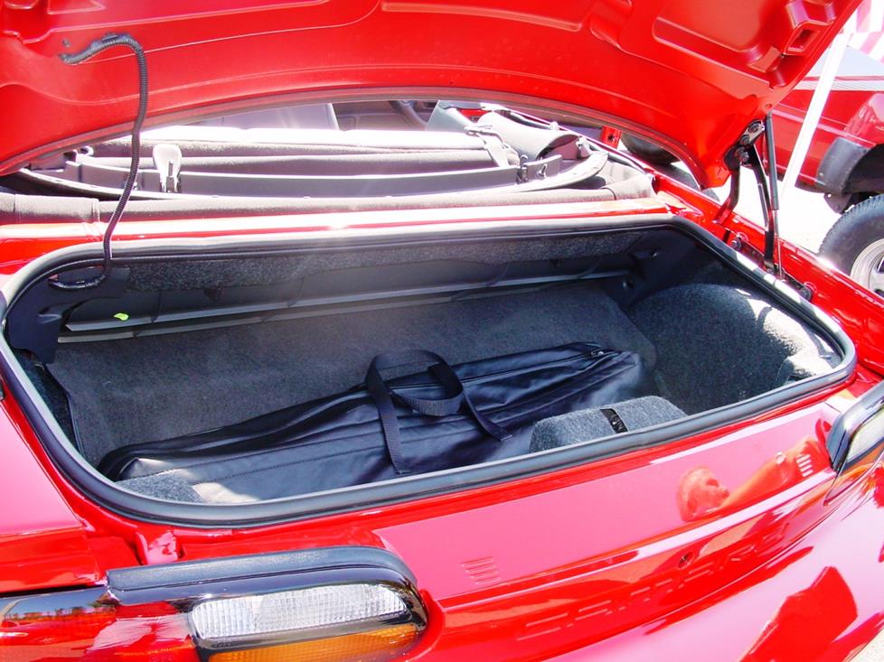 Chevy Camaro convertible trunk
