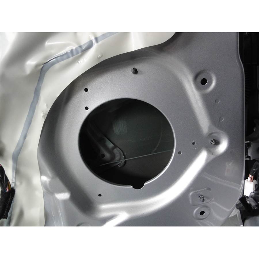 2013 Hyundai Accent Front speaker removed