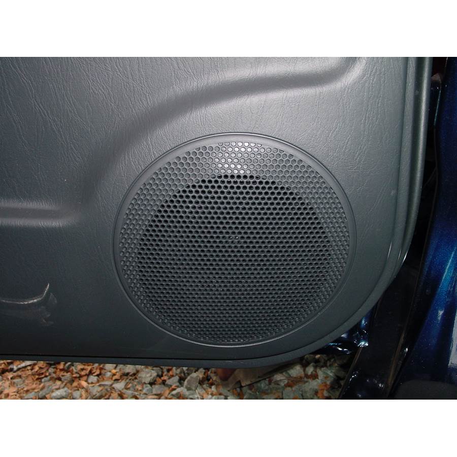 2004 Toyota Matrix Rear door speaker location
