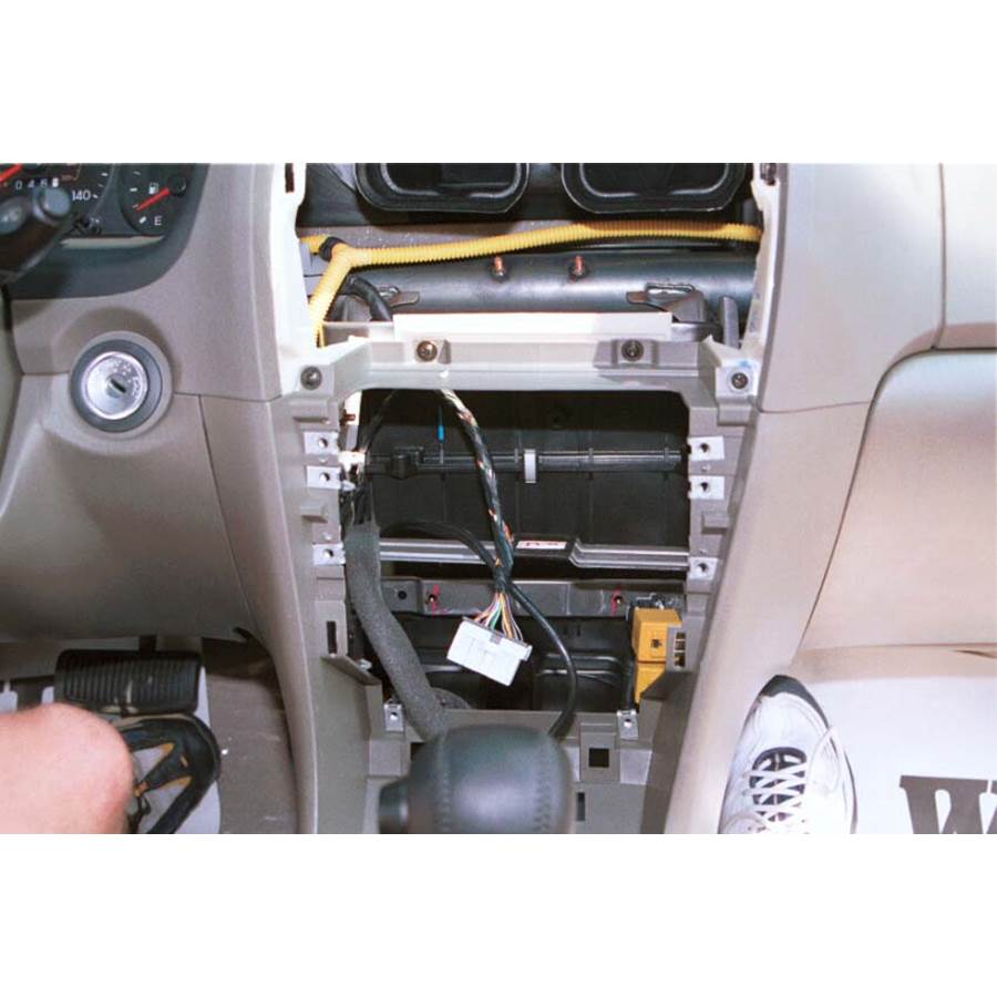 2001 Hyundai Sonata Factory radio removed