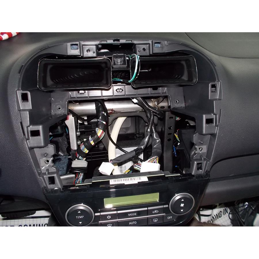 2017 Mitsubishi Mirage G4 Factory radio removed