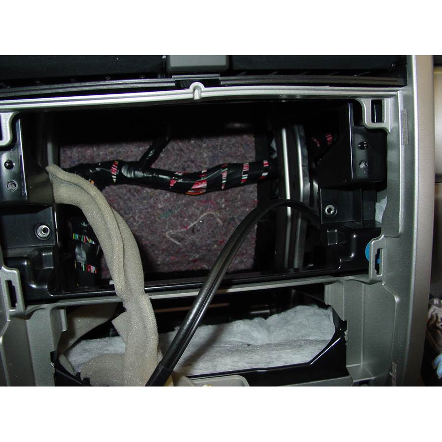 2005 Mitsubishi Galant Factory radio removed