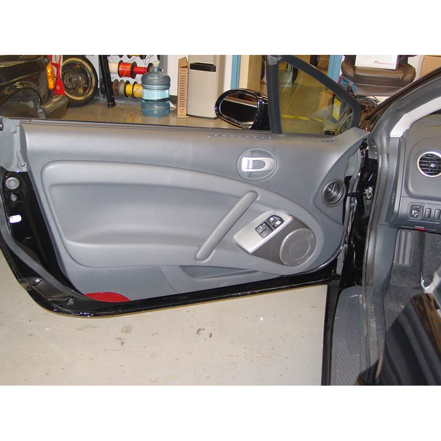 2008 Mitsubishi Eclipse Spyder Front door speaker location