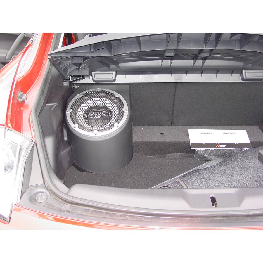 2009 Mitsubishi Eclipse Rear hatch speaker location
