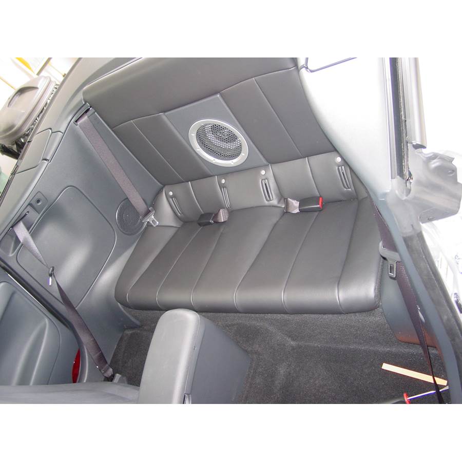 2008 Mitsubishi Eclipse Spyder Rear cab speaker location