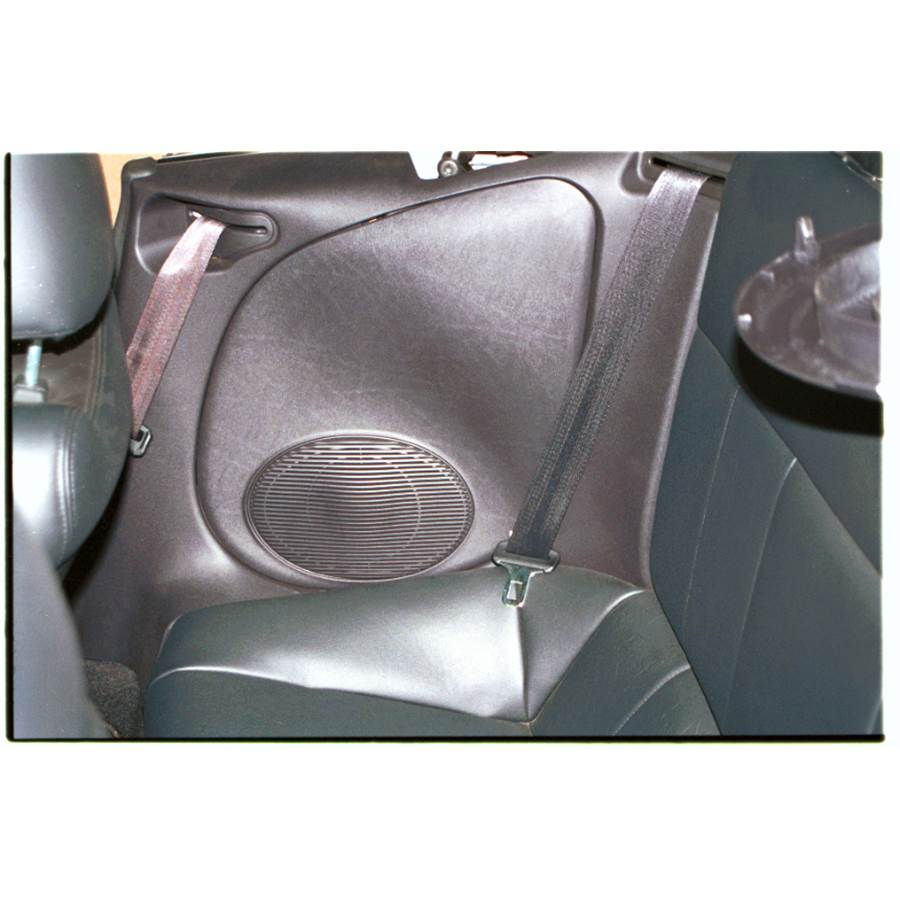 2004 Mitsubishi Eclipse Spyder Rear side panel speaker location