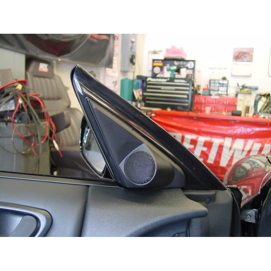 2004 Mitsubishi Eclipse Spyder Front door tweeter location