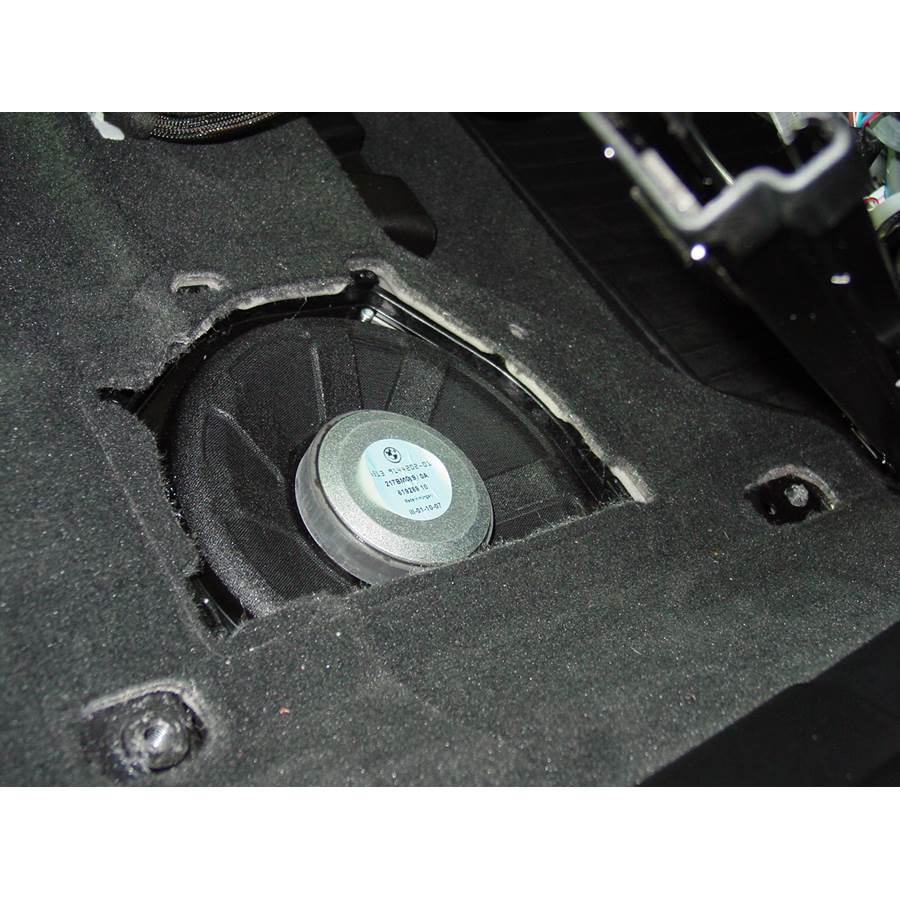 2011 BMW 3 Series Under front seat speaker