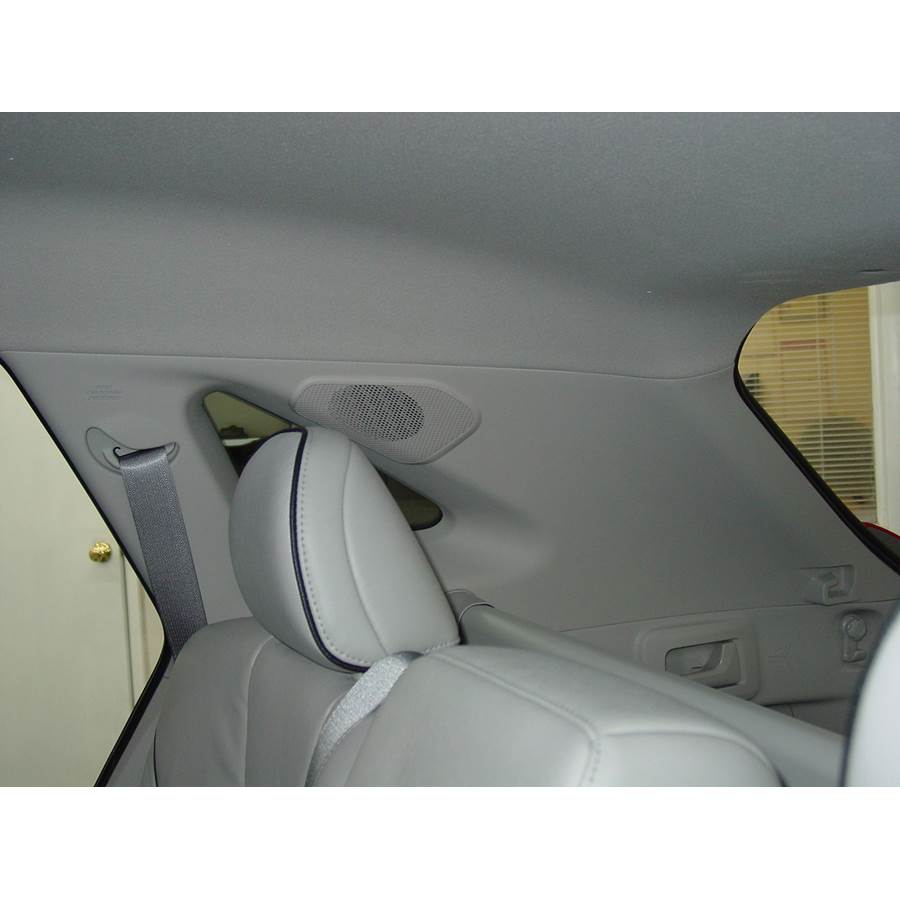 2010 Toyota Venza Rear pillar speaker location