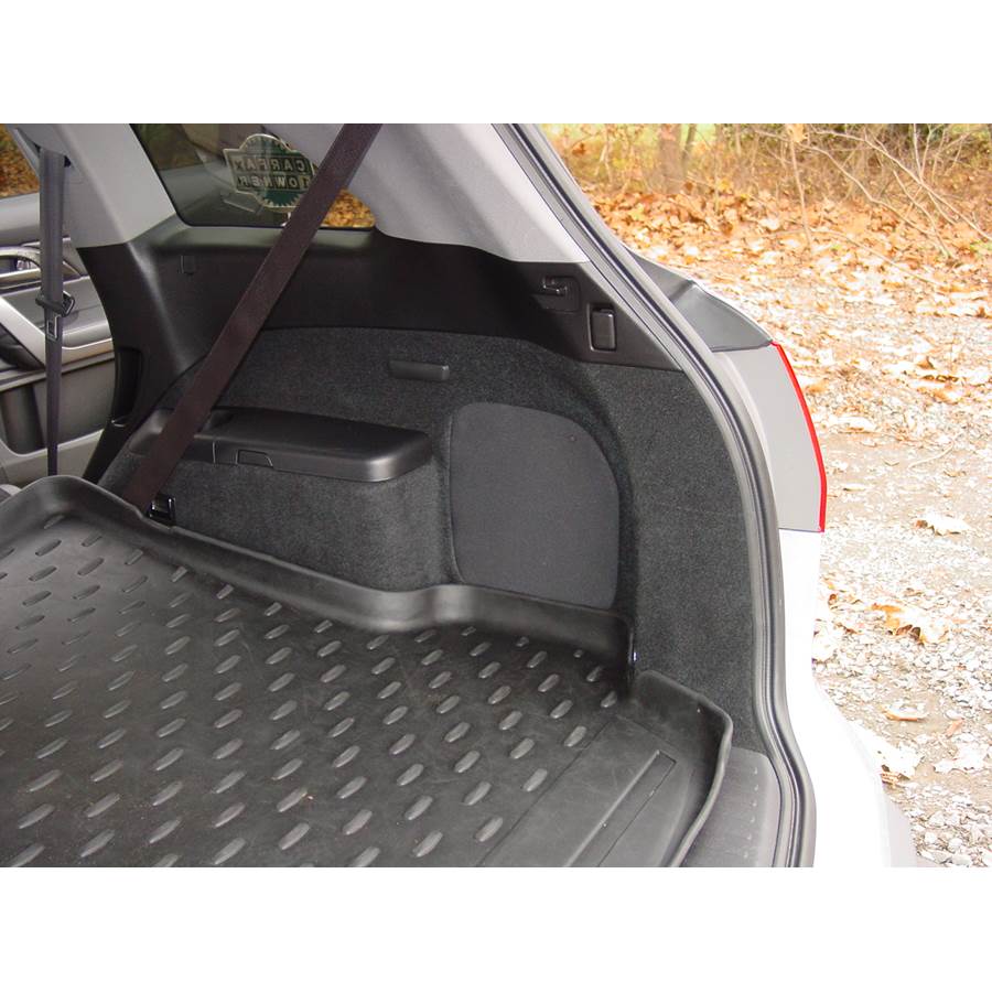 2009 Acura MDX Far-rear side speaker location