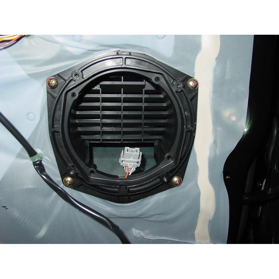 2004 Acura 3.5RL Rear door speaker removed