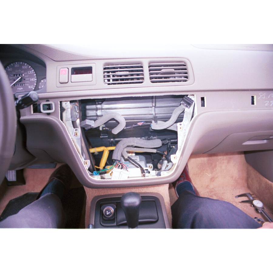 1996 Acura 3.2TL Factory radio removed