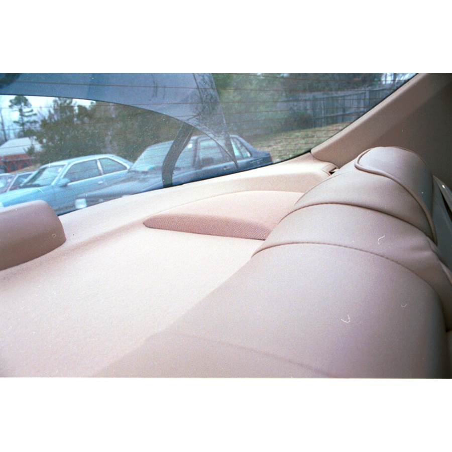 1996 Acura 3.2TL Rear deck speaker location
