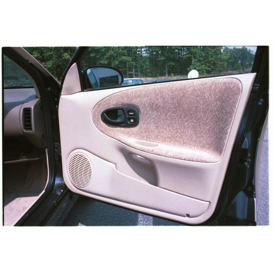 1996 Saturn SL Front door speaker location
