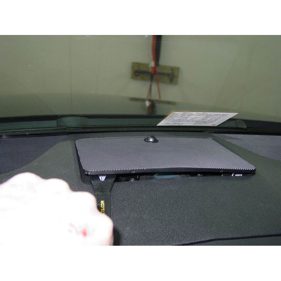 2012 Mercedes-Benz C-Class Center dash speaker location