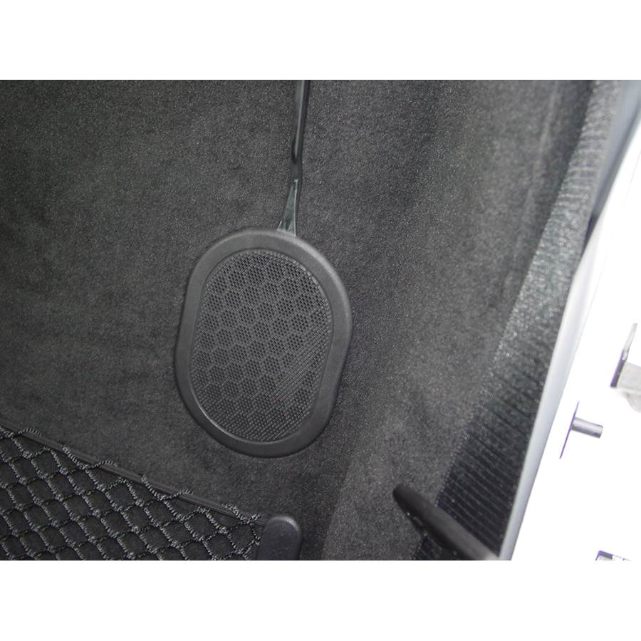 2004 Chrysler Crossfire Rear cab speaker location