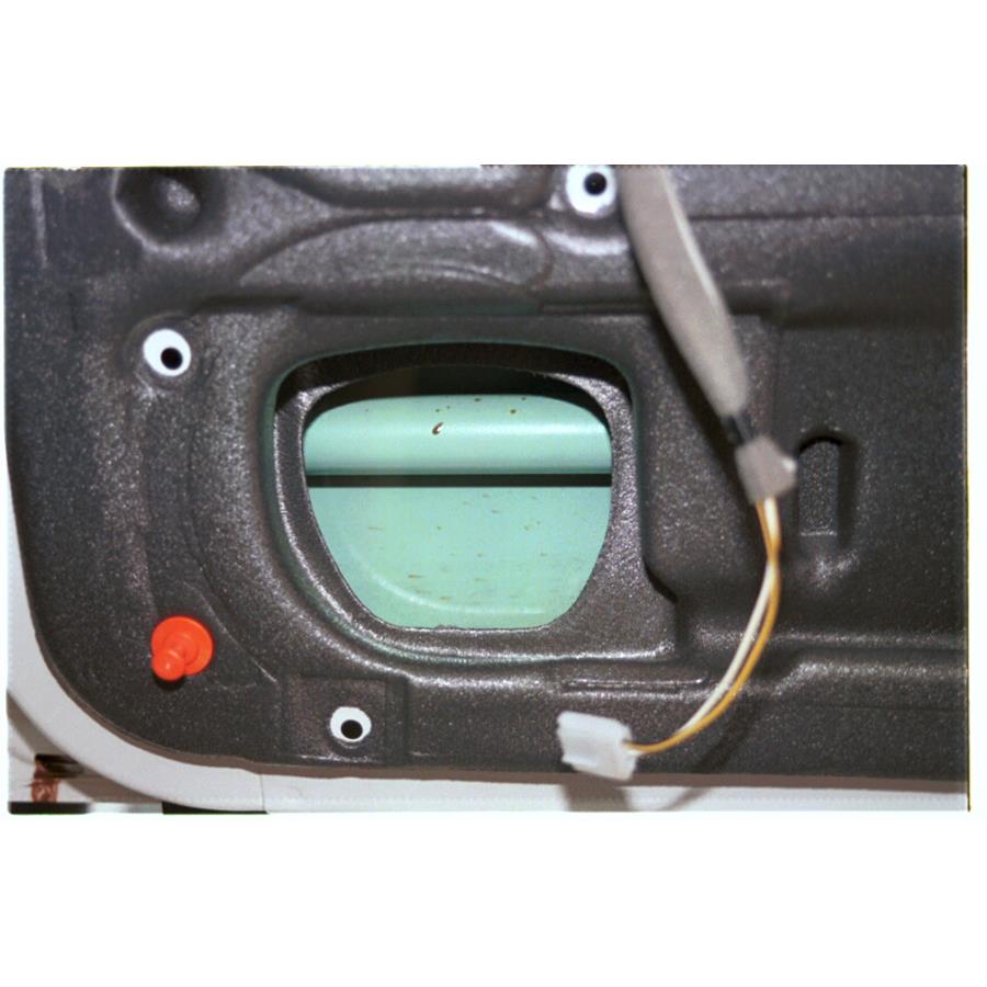 1997 Volvo 960 Front speaker removed