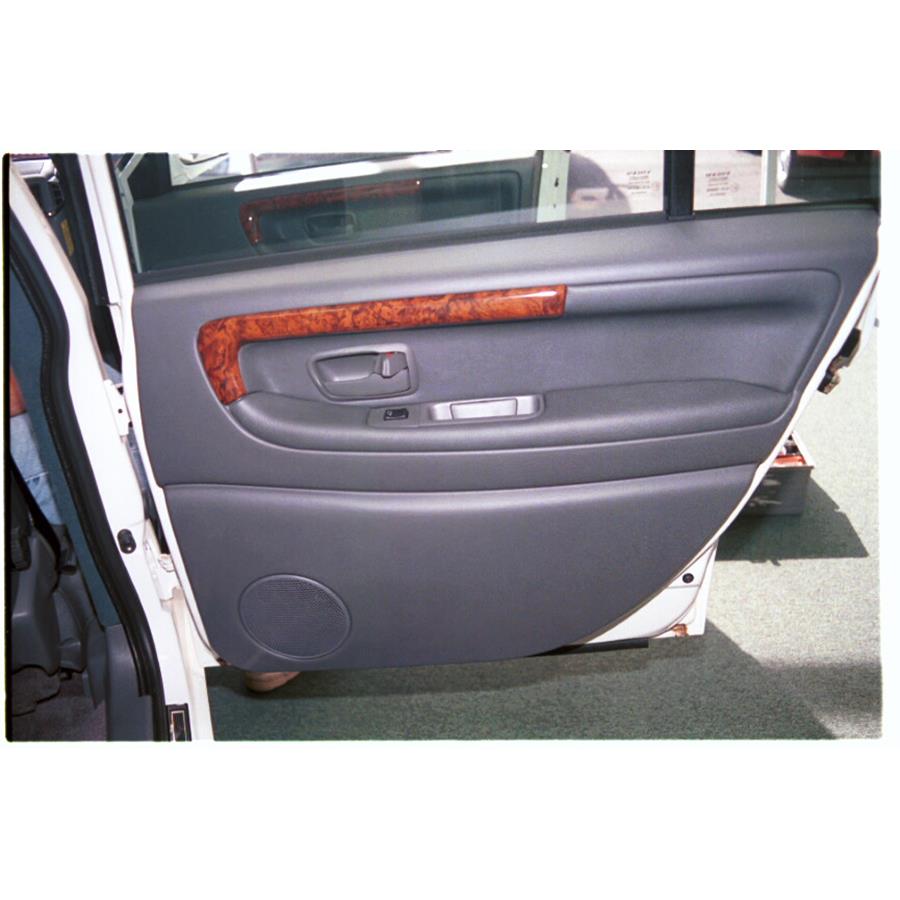 1997 Volvo 960 Rear door speaker location