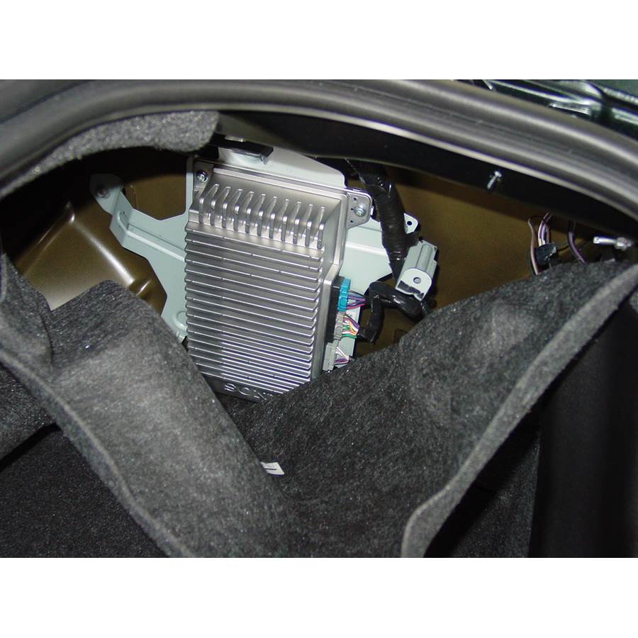 2011 Mercury Milan Factory amplifier