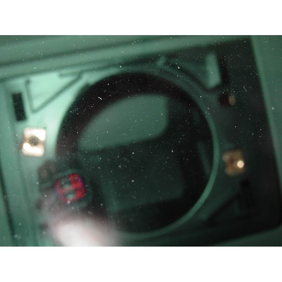 2011 Mercury Milan Center dash speaker removed