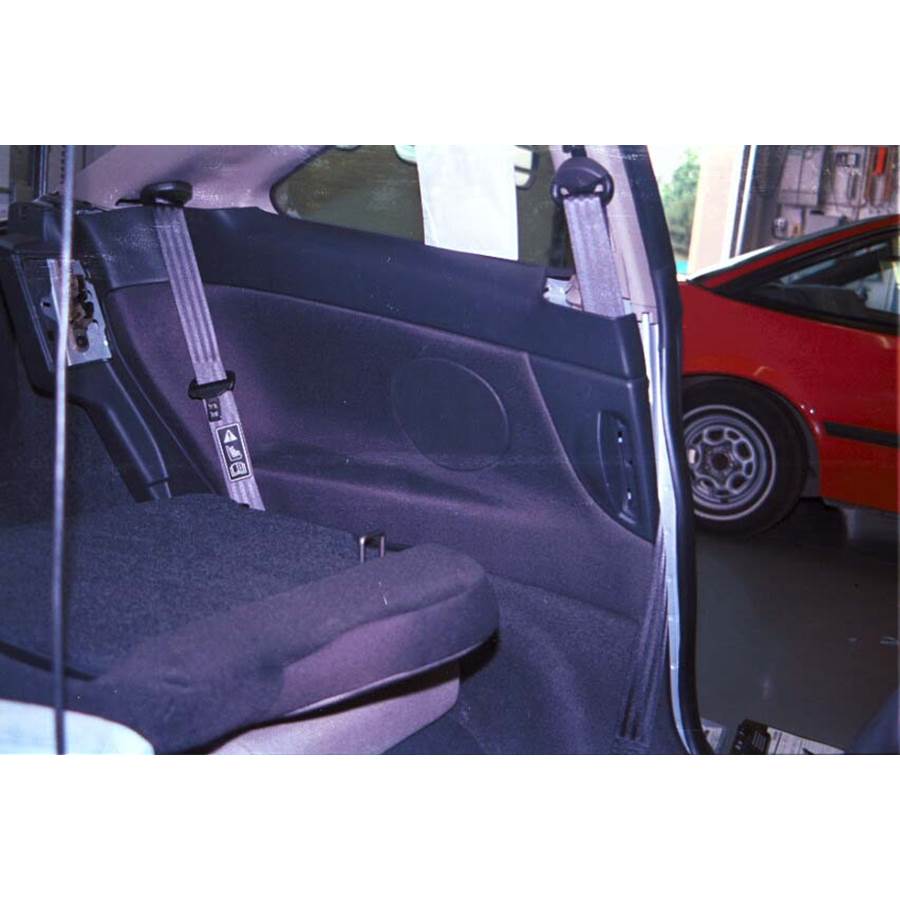 1999 Mercury Cougar Rear side panel speaker location