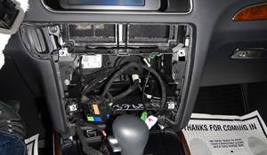 2015 Audi Q5 Hybrid Factory radio removed