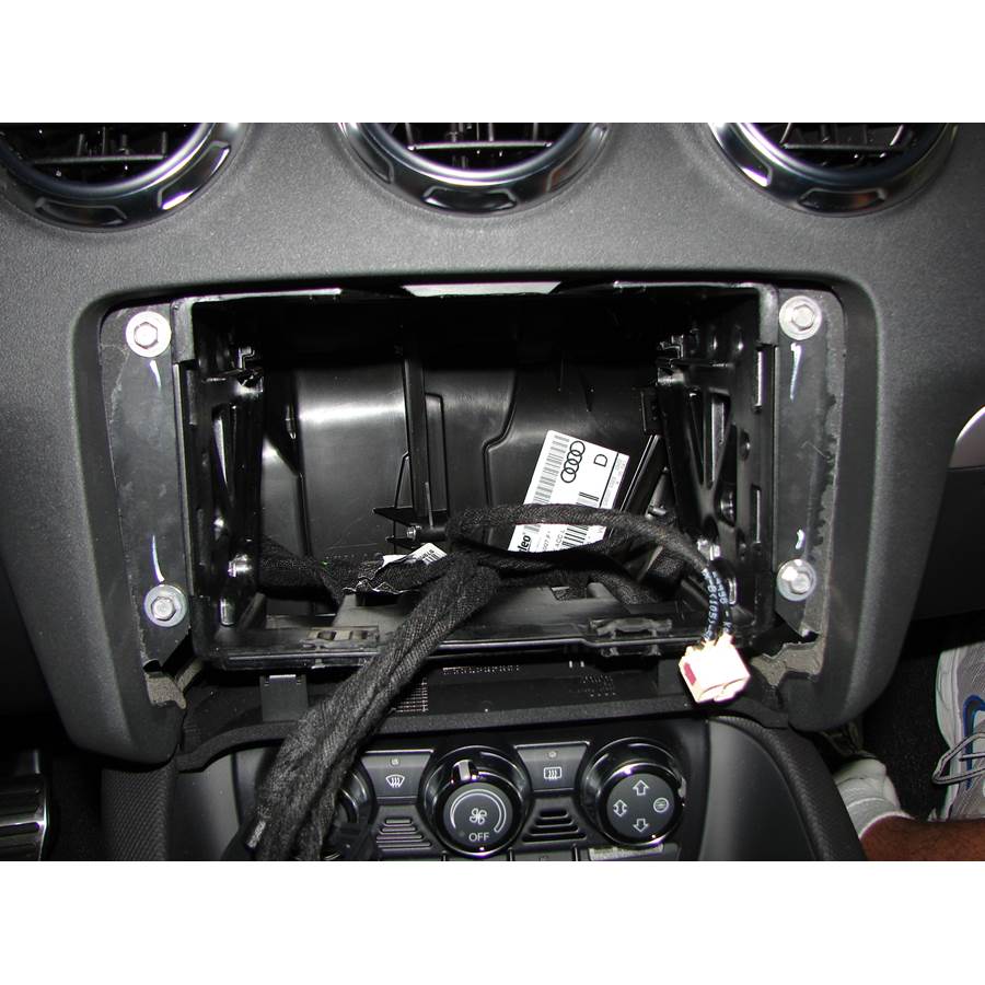 2013 Audi TT Factory radio removed