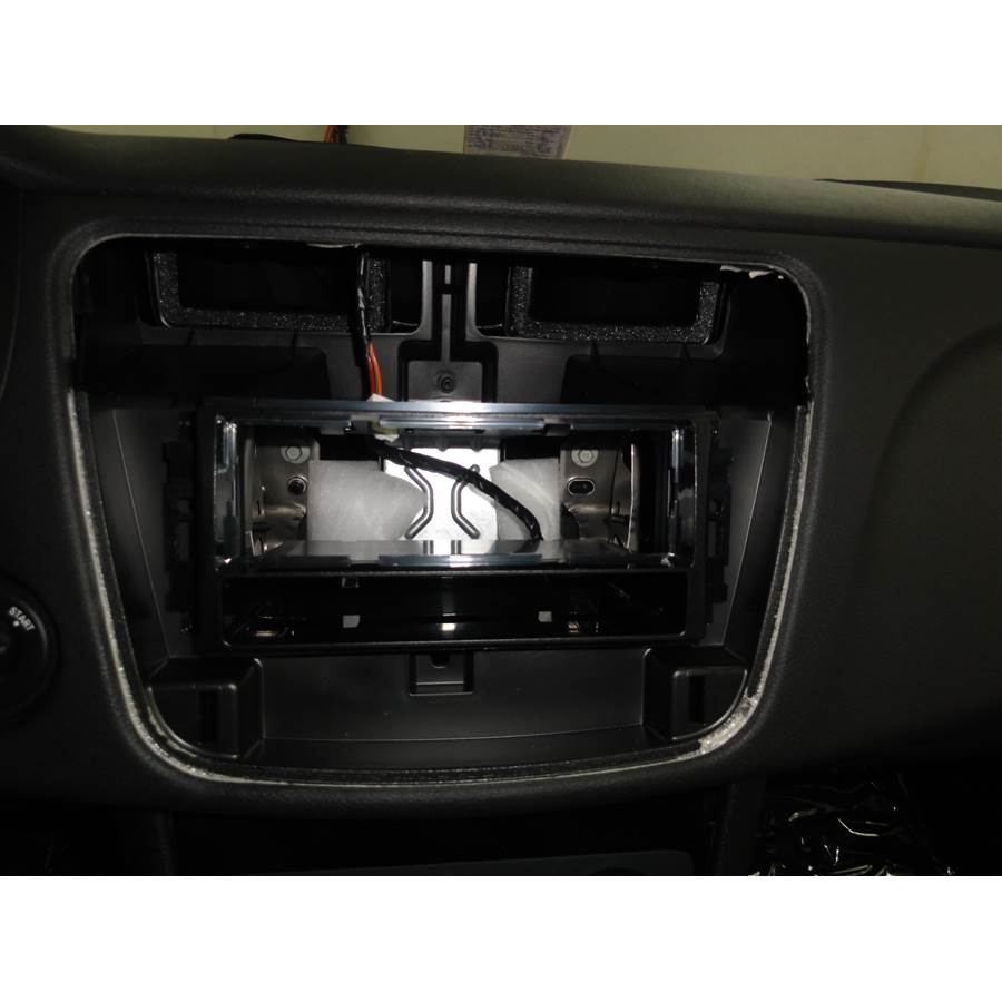 2011 Chrysler 200 Factory radio removed
