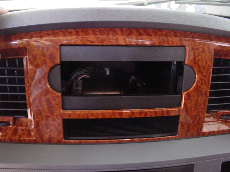 dodge ram radio replacement dash kit