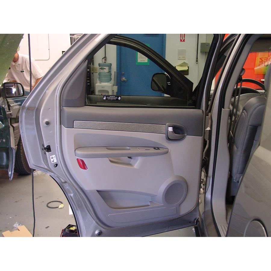 2007 Buick Rendezvous Rear door speaker location